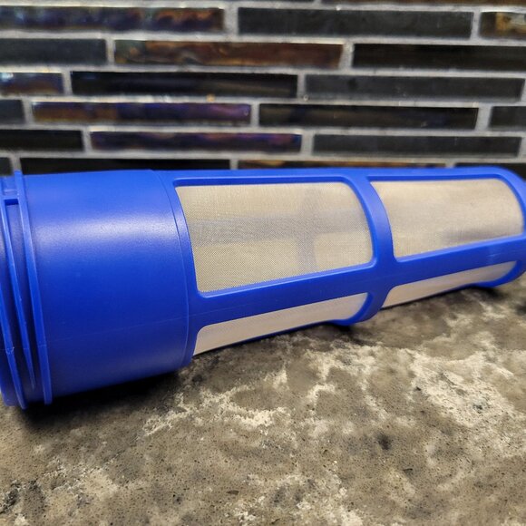 TEAVANA ICED TEA FLAVORED WATER PITCHER 66 OZ. VINTAGE ROYAL BLUE MADE IN USA - Picture 11 of 14